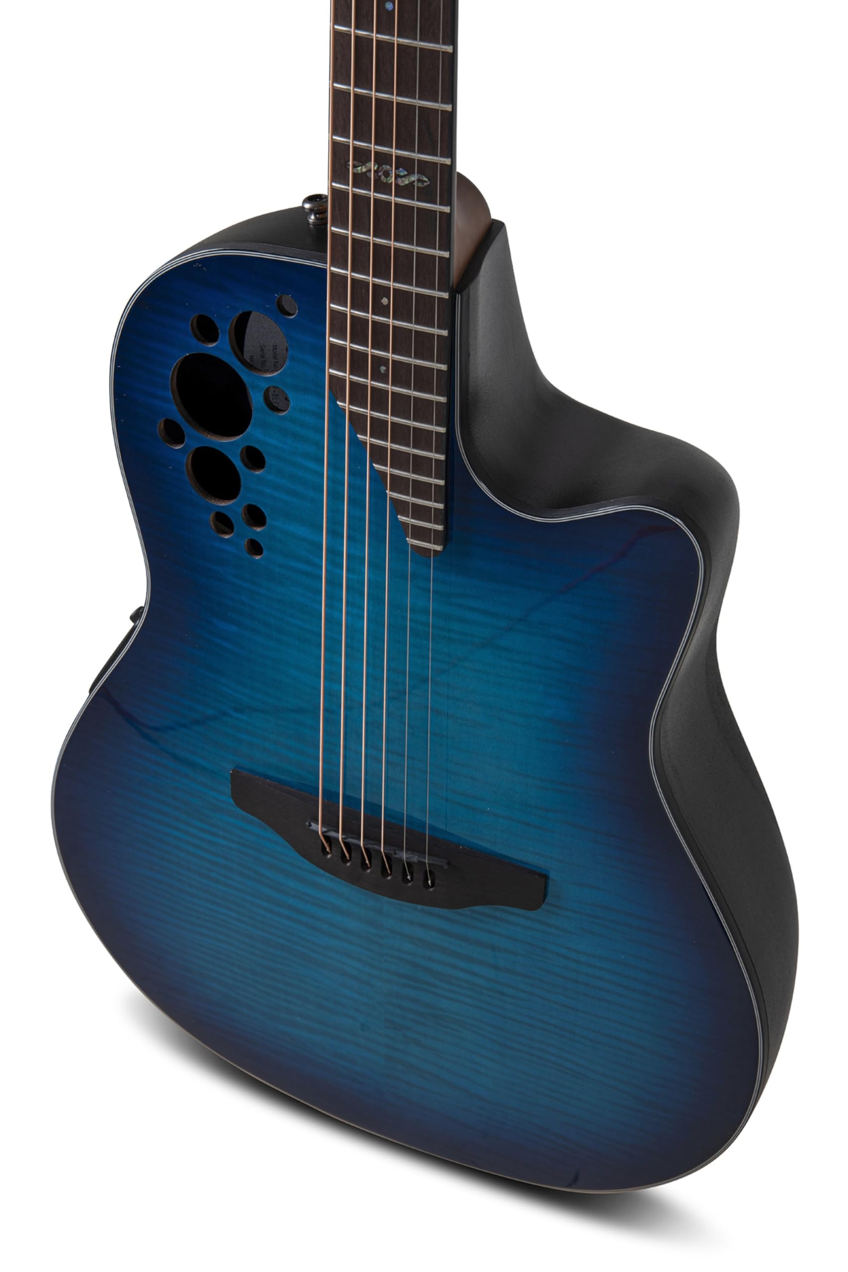 Amazon.com: Ovation CE44P-BLFL-G Celebrity Elite Plus Blue Flamed